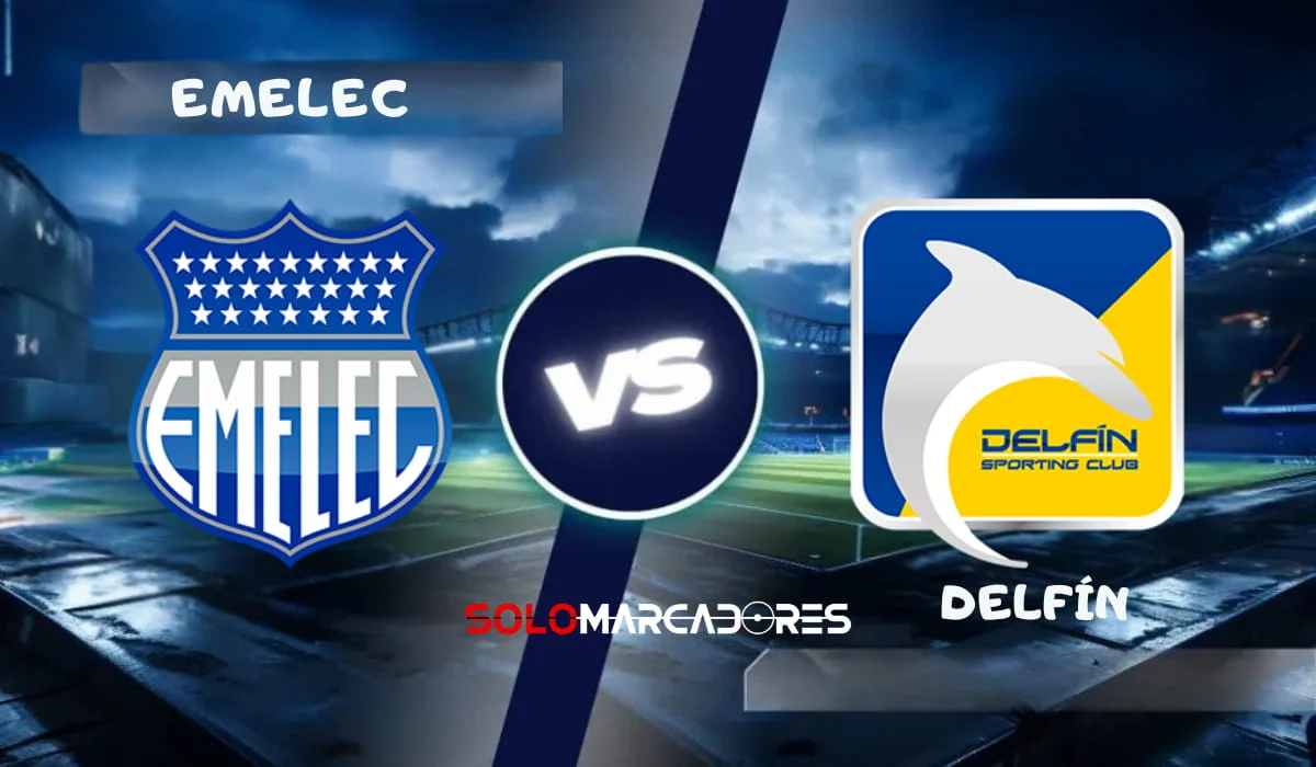 Emelec vs Delfín DONDE VER EN VIV⚽️ - Liga Pro 2025
