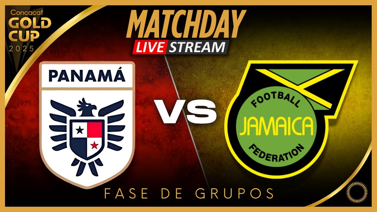 Panamá vs Jamaica DONDE VER EN VIV⚽️ - Copa Oro 2025