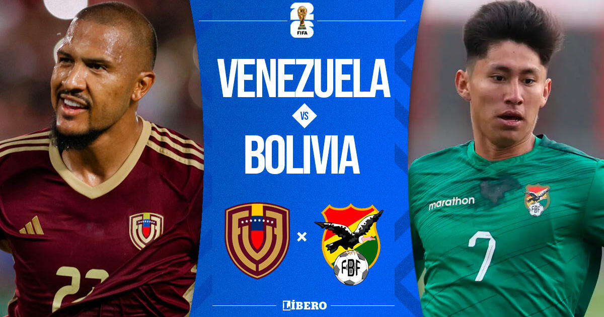 Venezuela vs Bolivia DONDE VER EN VIV⚽️ - Eliminatorias 2025