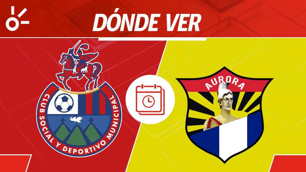 Municipal vs Aurora FC DONDE VER EN VIV⚽️ - Liga Nacional 2025