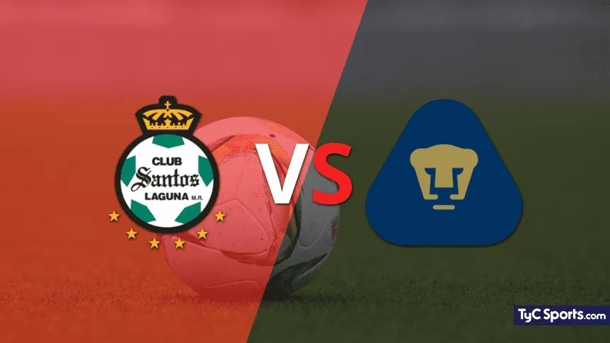 Santos Laguna vs Pumas DONDE VER EN VIV⚽️ - Liga MX 2025