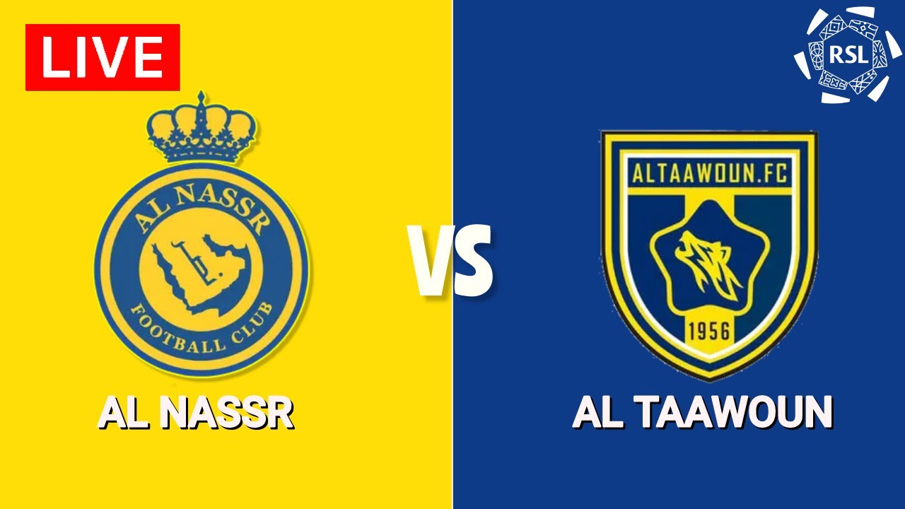 Al-Taawoun vs Al Nassr DONDE VER EN VIV⚽️ - Liga Saudi 2025