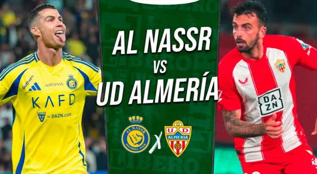 Almería vs Al Nassr DONDE VER EN VIV⚽️ - Amistoso de Clubes 2025