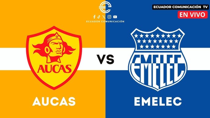 Aucas vs Emelec DONDE VER EN VIV⚽️ - Liga Pro 2025