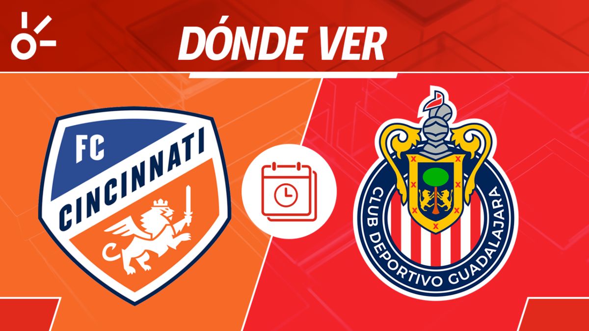 Cincinnati vs Chivas DONDE VER EN VIV⚽️ - Leagues Cup 2025