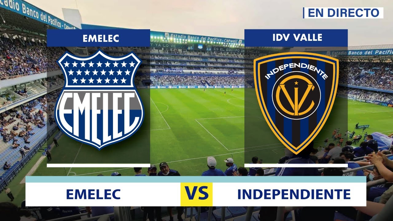 Emelec vs Ind. del Valle DONDE VER EN VIV⚽️ - Liga Pro 2025