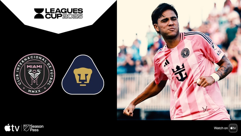 Inter Miami vs Pumas DONDE VER EN VIV⚽️ - Leagues Cup 2025