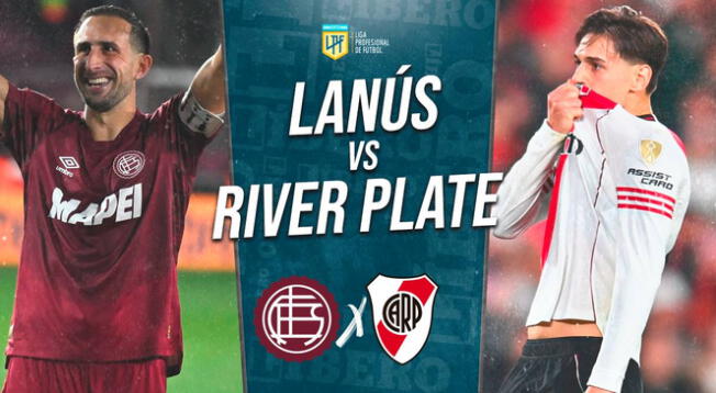 Lanús vs River Plate DONDE VER EN VIV⚽️ - Torneo Betano 2025