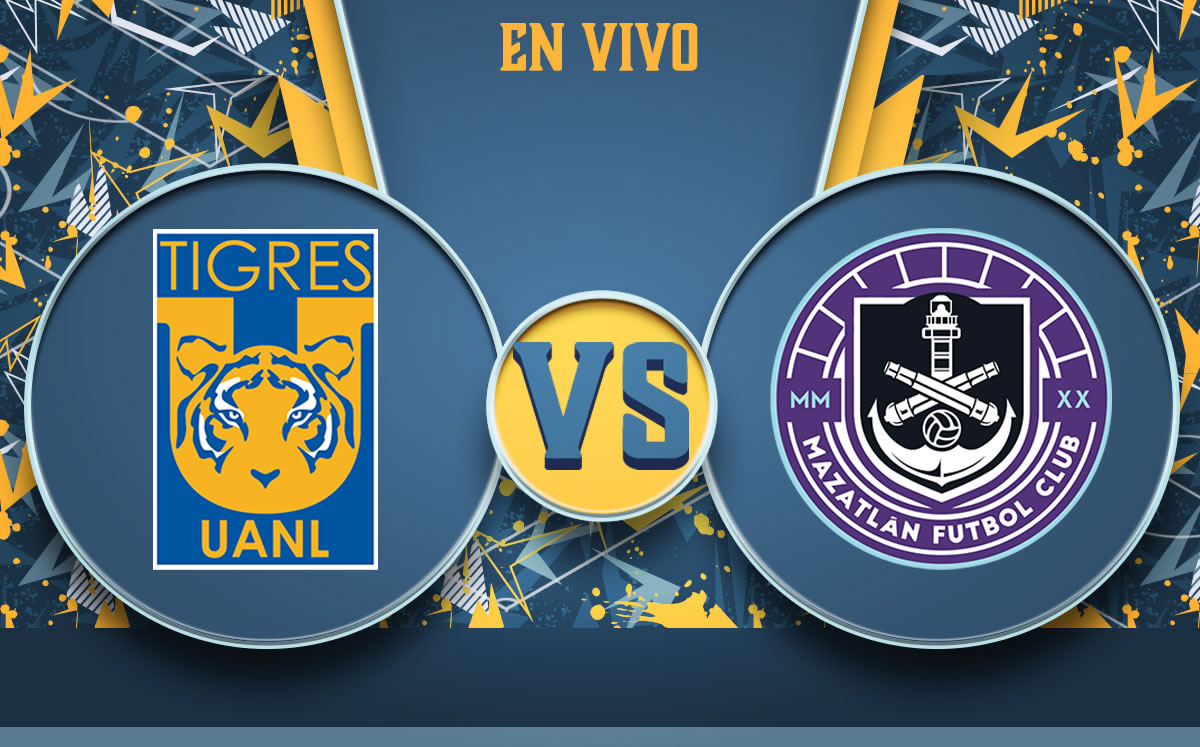 Tigres vs Mazatlán DONDE VER EN VIV⚽️ - Liga MX 2025
