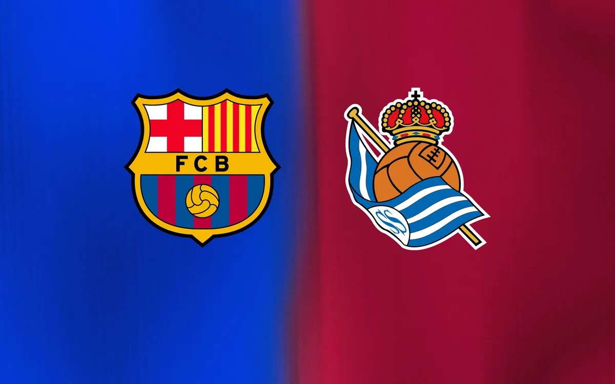 Barcelona vs Real Sociedad DONDE VER EN VIV⚽️ - LaLiga EA Sports 2025