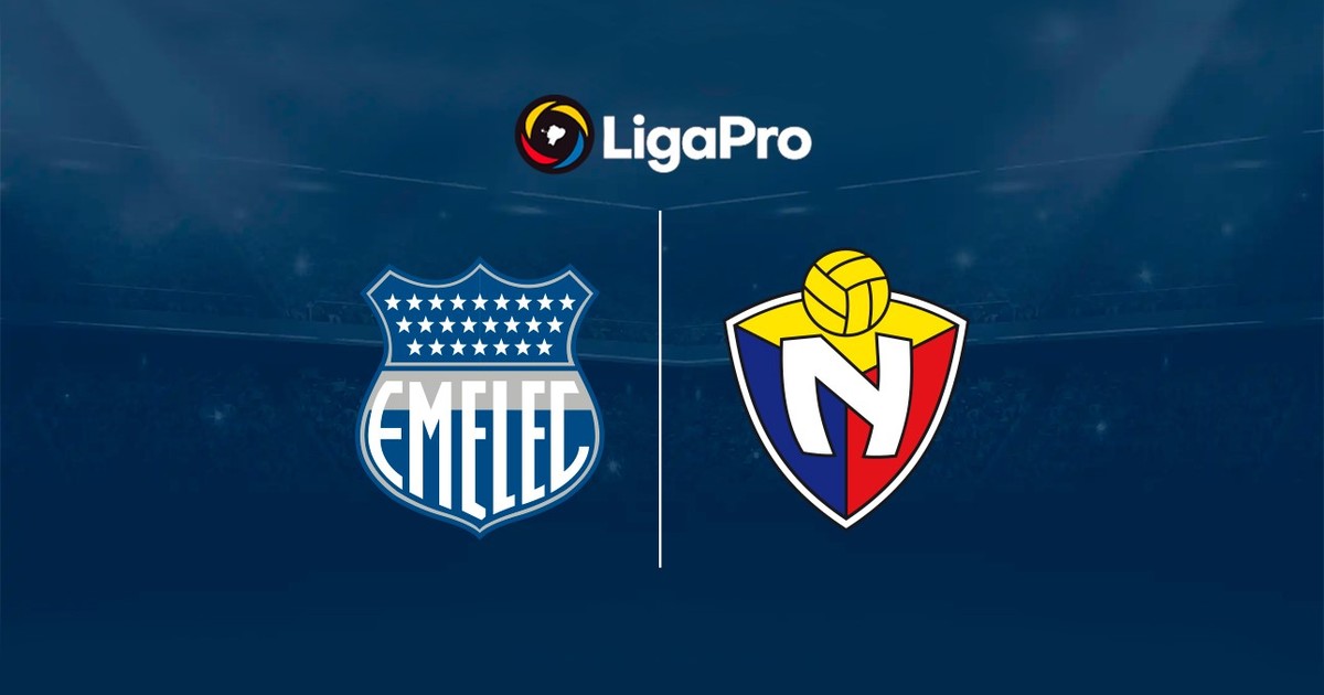 Emelec vs El Nacional DONDE VER EN VIV⚽️ - Liga Pro 2025