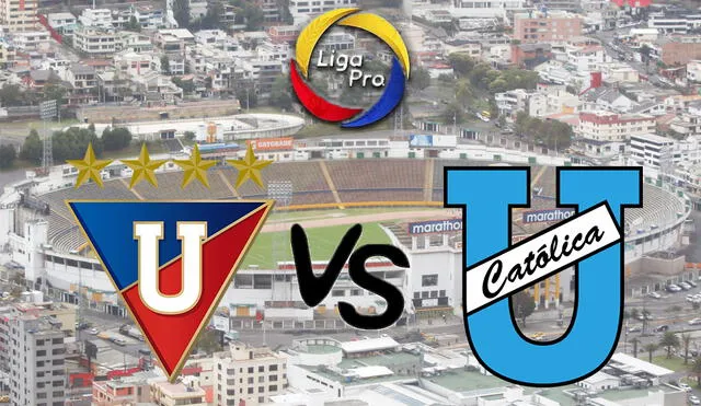 LDU Quito vs U. Católica DONDE VER EN VIV⚽️ - Liga Pro 2025