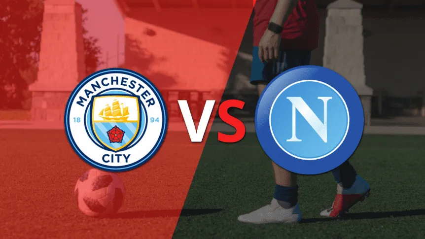 Manchester City vs Nápoles DONDE VER EN VIV⚽️ - Champions League 2025