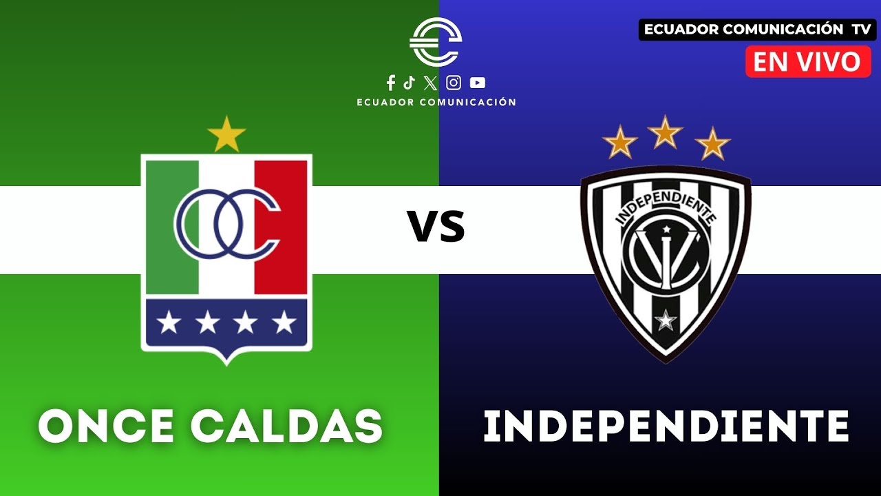 Once Caldas vs Ind. del Valle DONDE VER EN VIV⚽️ - Copa Sudamericana 2025