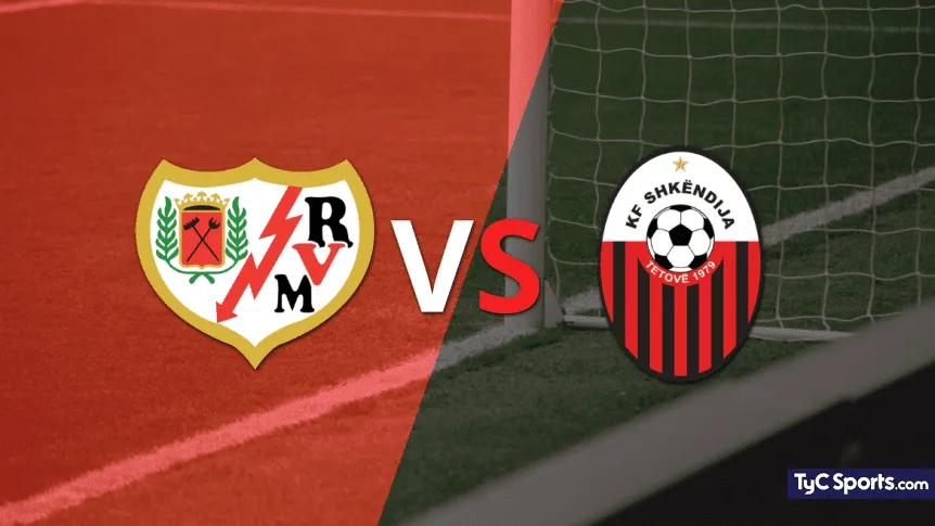 Rayo Vallecano vs Shkendija DONDE VER EN VIV⚽️ - Conference League 2025