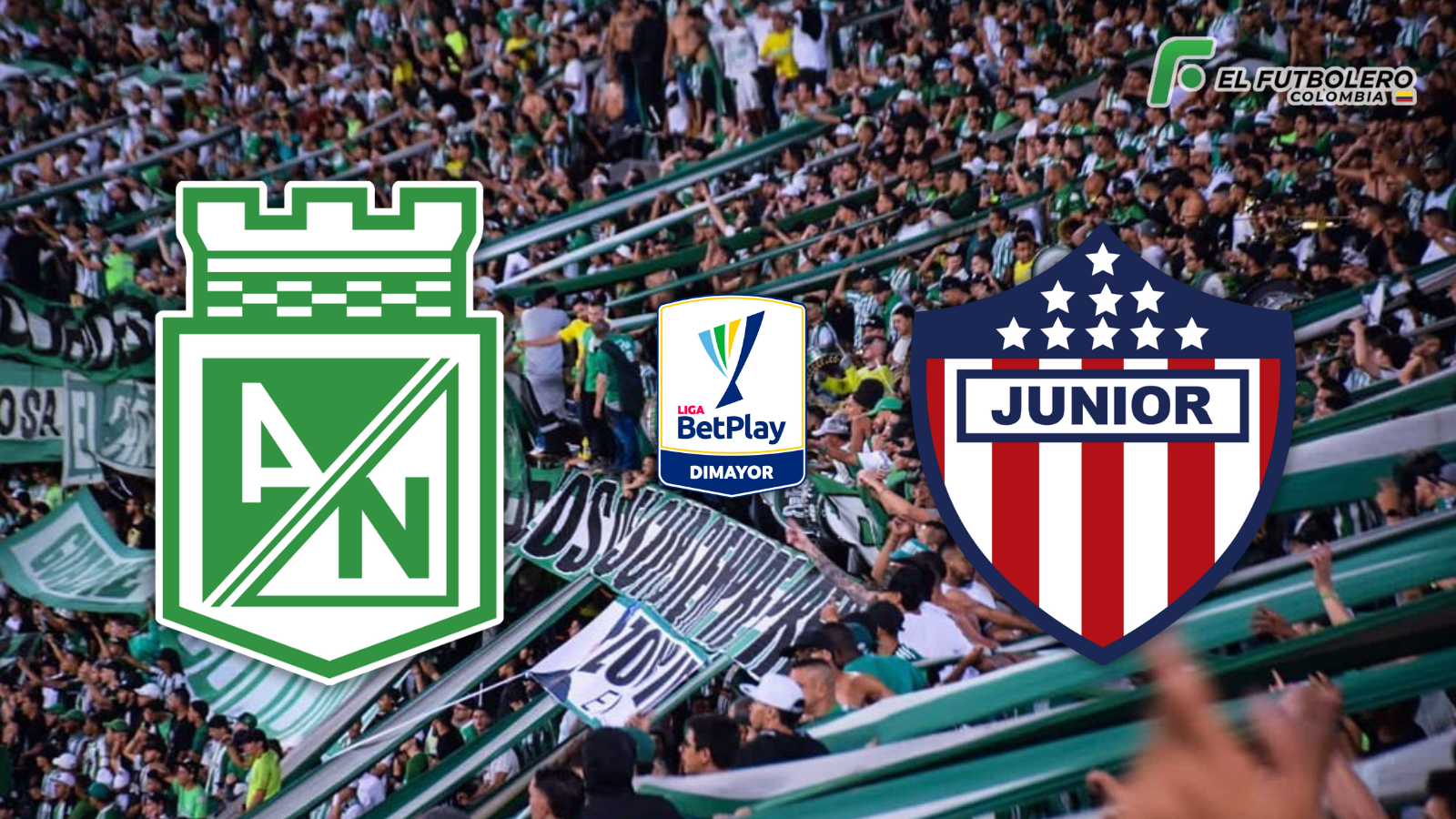 Atlético Nacional vs Junior DONDE VER EN VIVO ⚽️ - Liga Betplay Dimayor 2025
