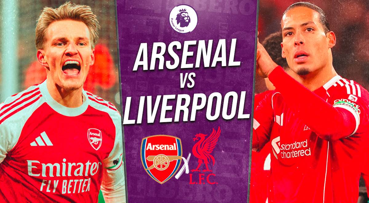 Arsenal vs Liverpool DONDE VER EN VIVO ⚽️ - Premier League 2025