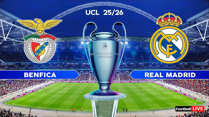 Benfica vs Real Madrid DONDE VER EN VIVO ⚽️ - Champions League 2026