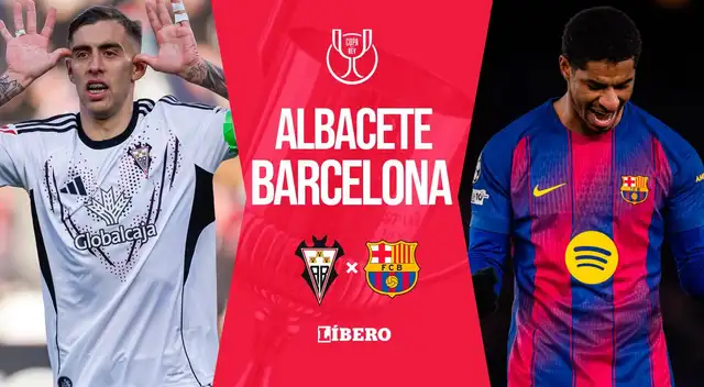 Albacete vs Barcelona DONDE VER EN VIVO ⚽️ - Copa del Rey 2026