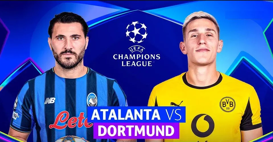 Atalanta vs Dortmund DONDE VER EN VIVO ⚽️ - Champions League 2026