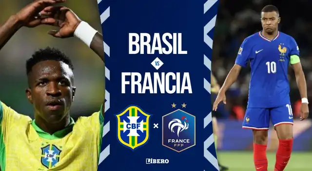 Brasil vs Francia DONDE VER EN VIV⚽️ ONLINE - Amistoso Internacional 2026