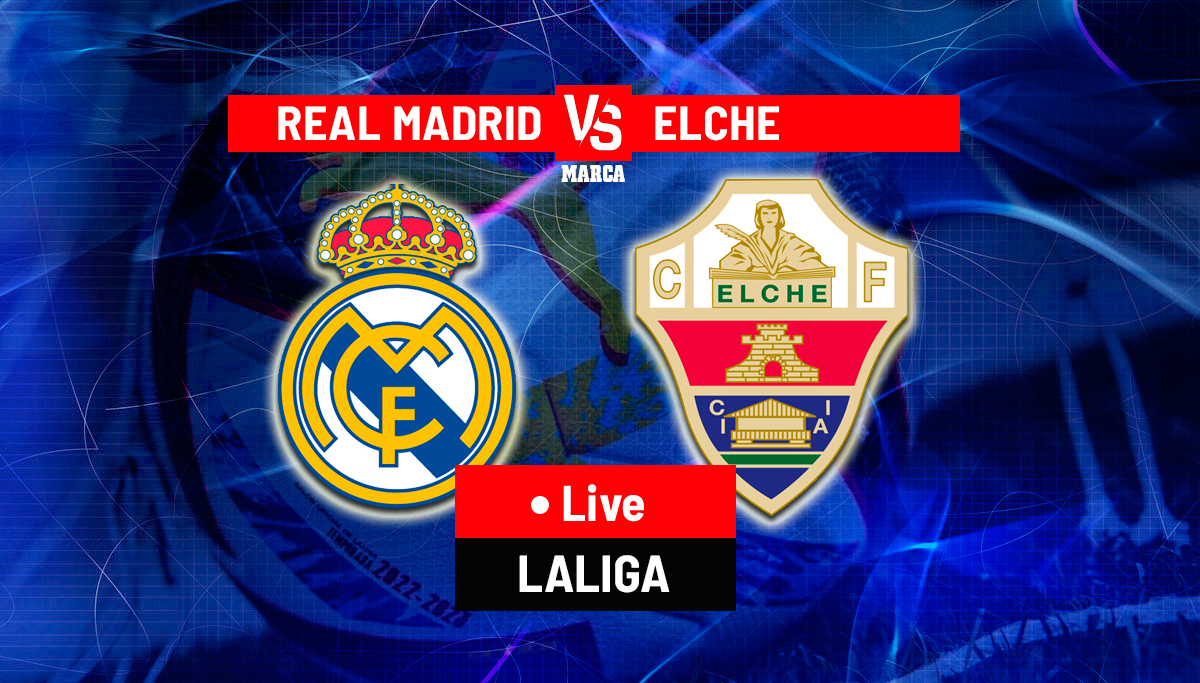 Real Madrid vs Elche DONDE VER EN VIV⚽️ ONLINE - LaLiga EA Sports 2026