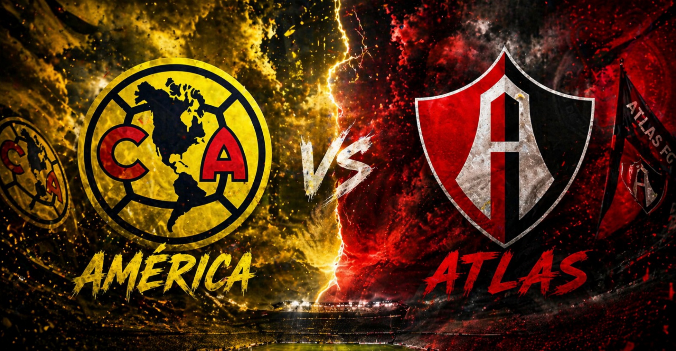 América vs Atlas DONDE VER EN VIV⚽️ ONLINE - Liga MX 2026