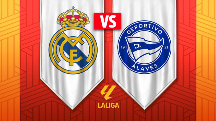 Real Madrid vs Alavés DONDE VER EN VIV⚽️ ONLINE - LaLiga EA Sports 2026