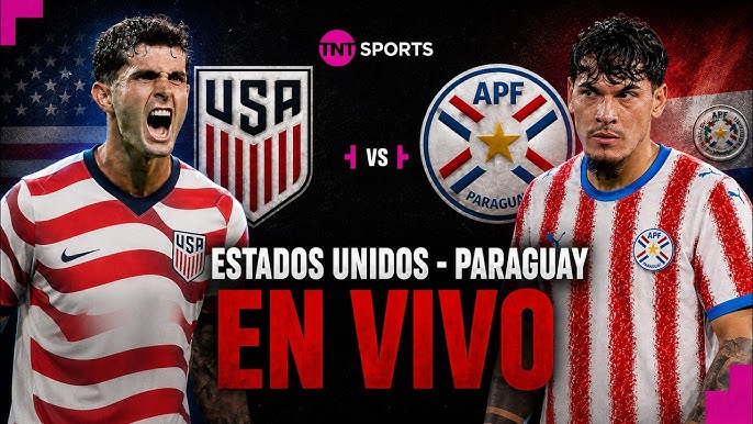 Estados Unidos vs Praguay DONDE VER EN VIV⚽️ ONLINE - Mundial 2026