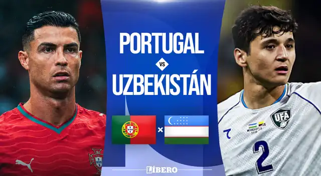 Portugal vs Uzbekistán DONDE VER EN VIV⚽️ ONLINE - Mundial 2026