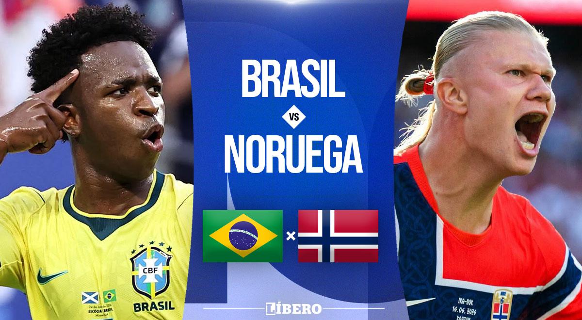 Brasil vs Noruega DONDE VER EN VIV⚽️ ONLINE - Mundial 2026