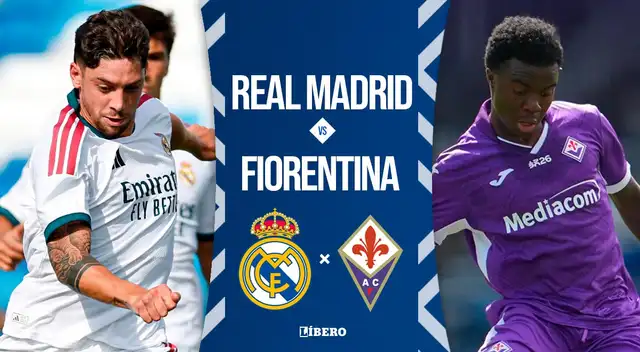 Real Madrid vs Fiorentina DONDE VER EN VIV⚽️ ONLINE - Amistoso 2026